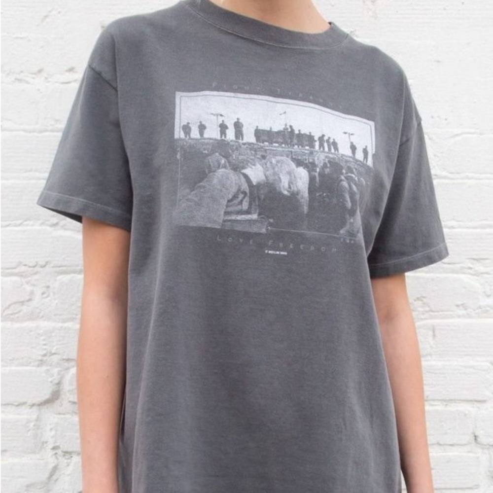 Brandy Melville John galt love freedom top